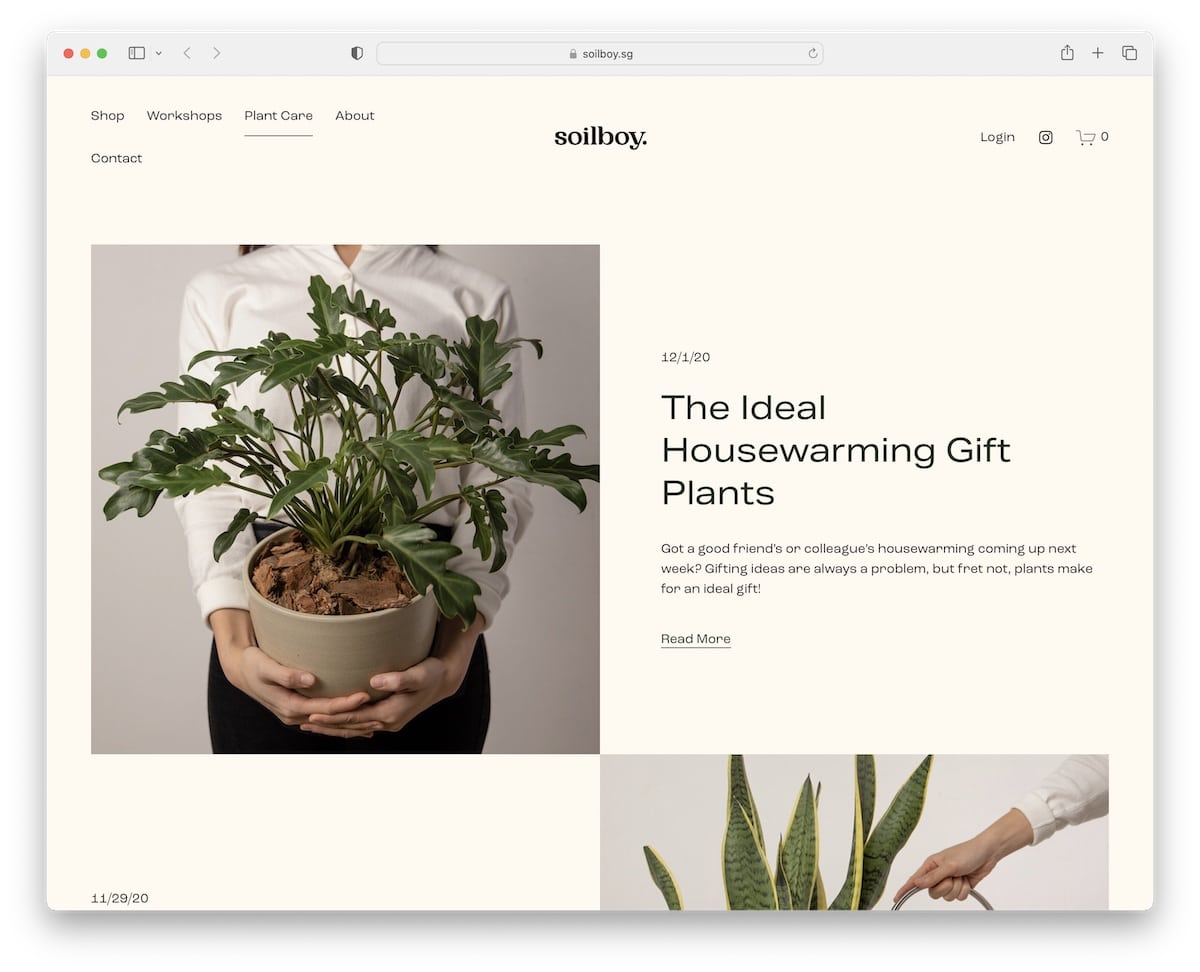 squarespace blogs examples