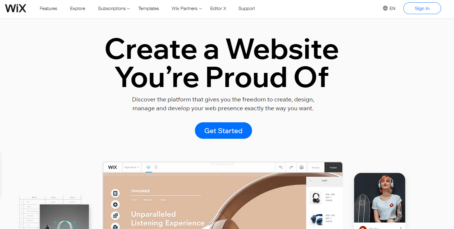 Best Free Website Builders Compared by Crazy Egg
