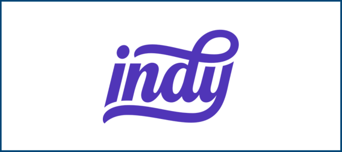 Indy logo for Indy review.