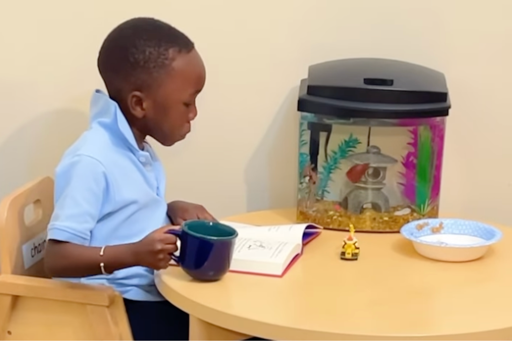 Internet Loves This 6-Year-Old With An Entire Morning Routine