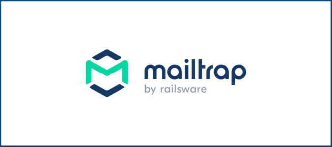 Mailtrap logo for Crazy Egg Mailtrap review.