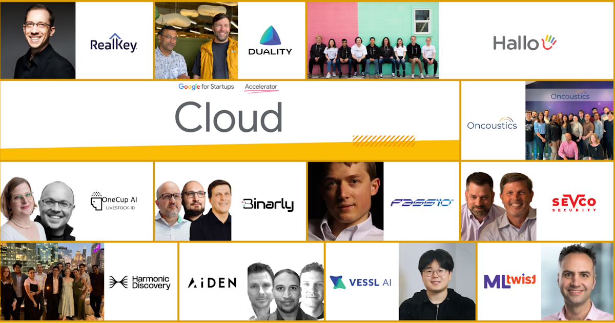 Welcoming our inaugural Google for Startups Accelerator: Cloud North America cohort — Google for Developers Blog