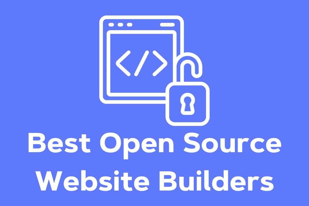 open source website builders