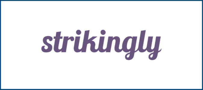 Strikingly logo for Crazy Egg Strikingly review.
