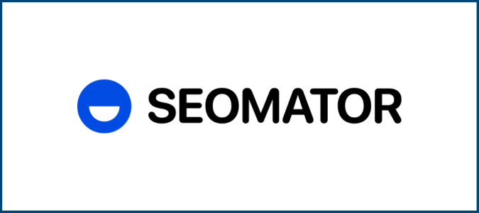 SEOmator logo for Crazy Egg SEOmator review.