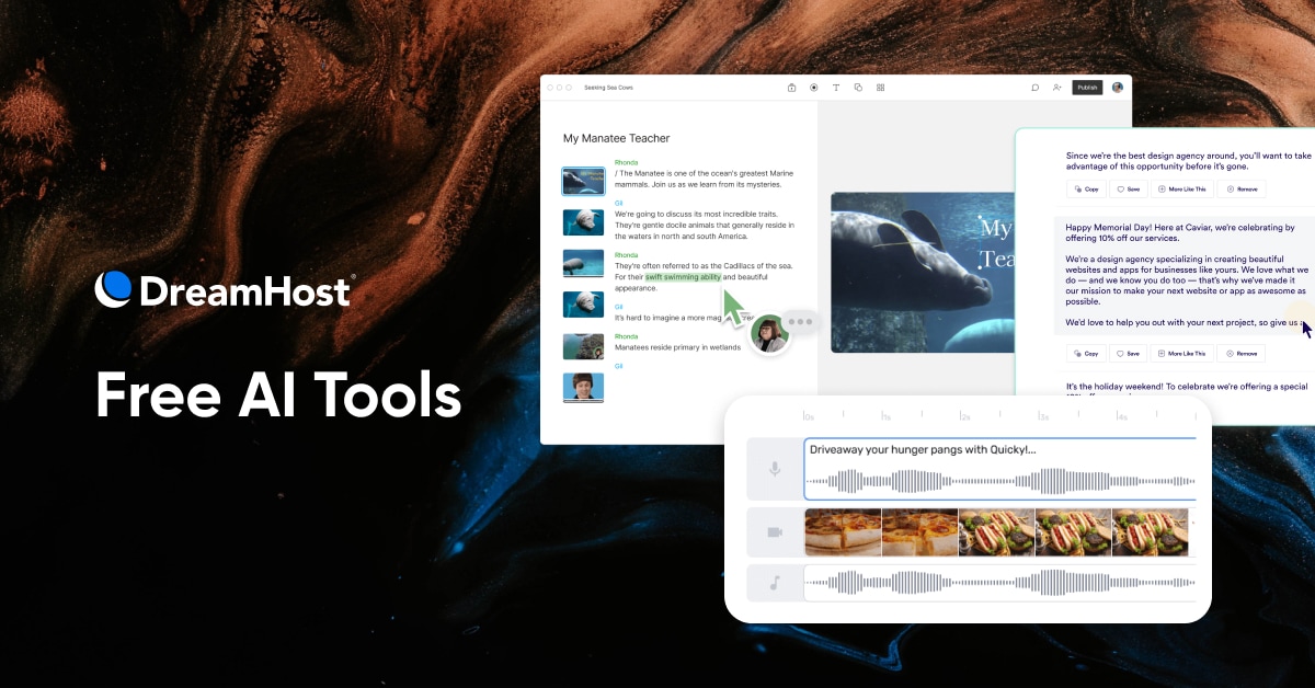 Top Free AI Tools - DreamHost