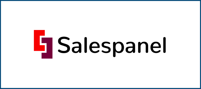 Salespanel logo for Crazy Egg Salespanel review.
