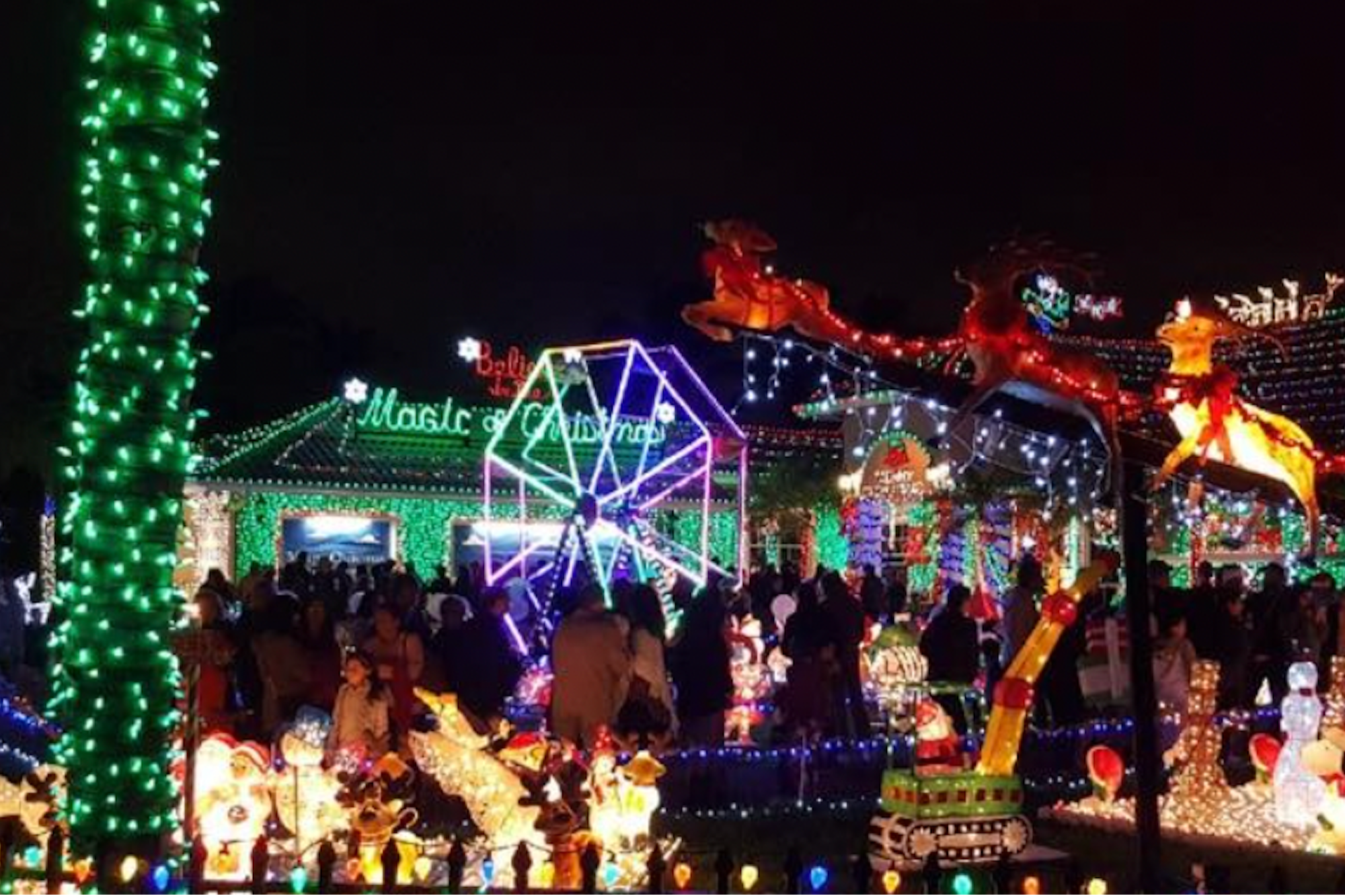 Famous Florida Christmas Lights Display Created By Squatters