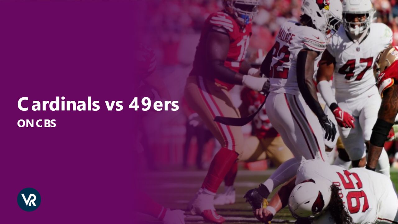 Watch Cardinals vs 49ers outside USA on CBS