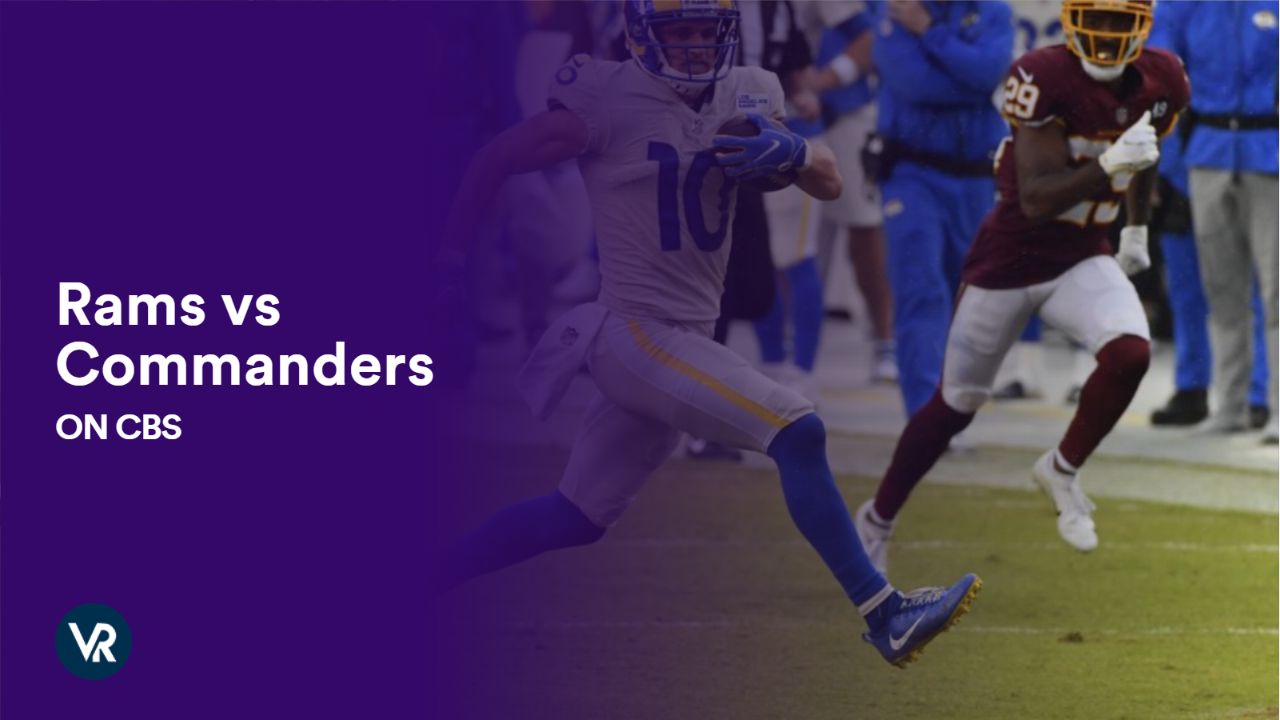 Watch Rams vs Commanders outside USA on CBS