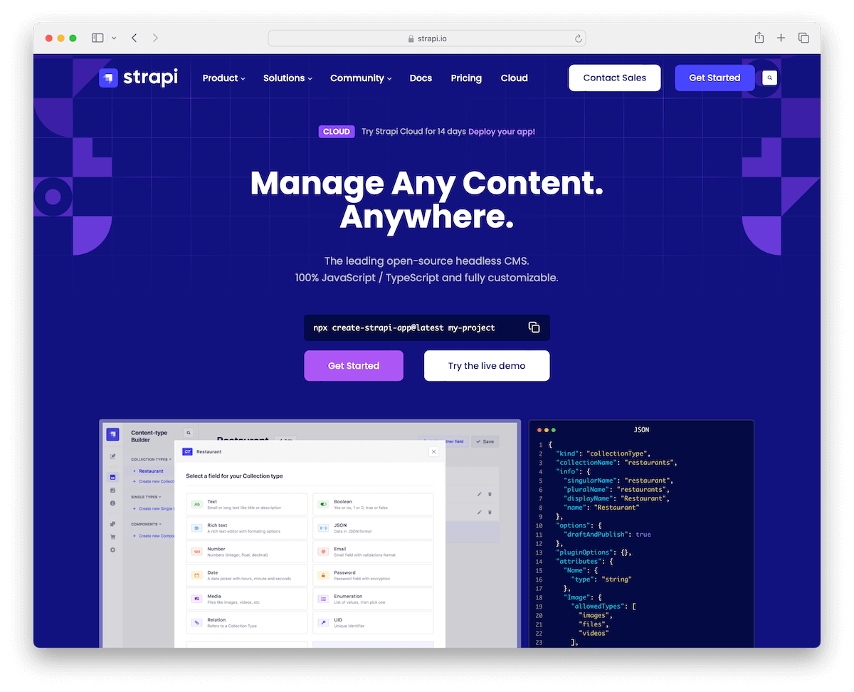 cms for apps