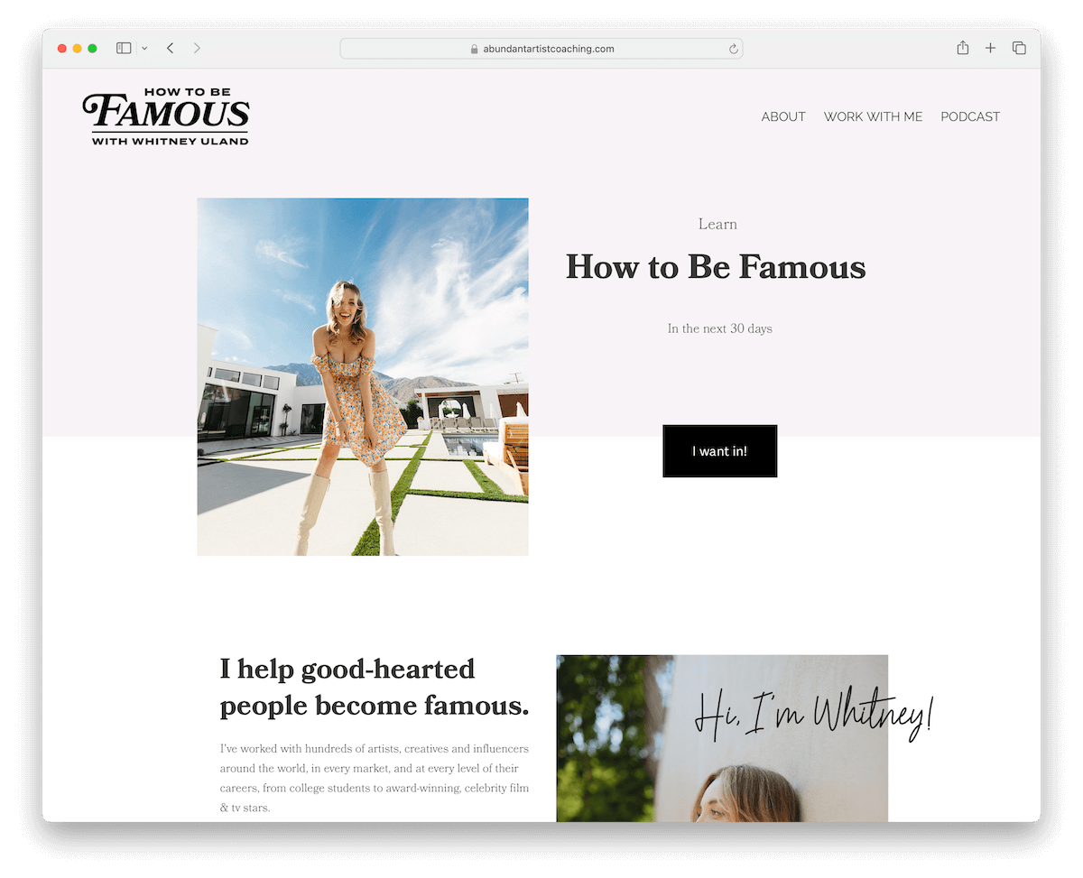 squarespace coaching websites