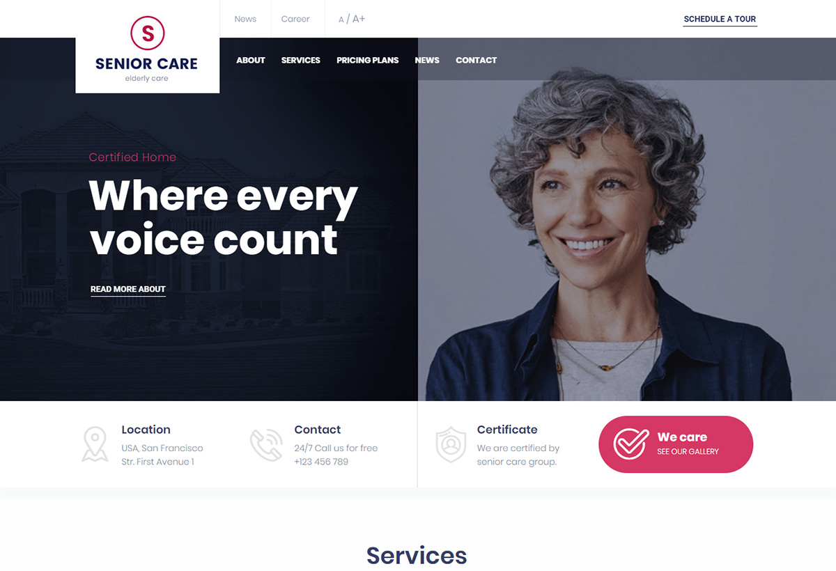 11 Best Elderly Care WordPress Themes 2024
