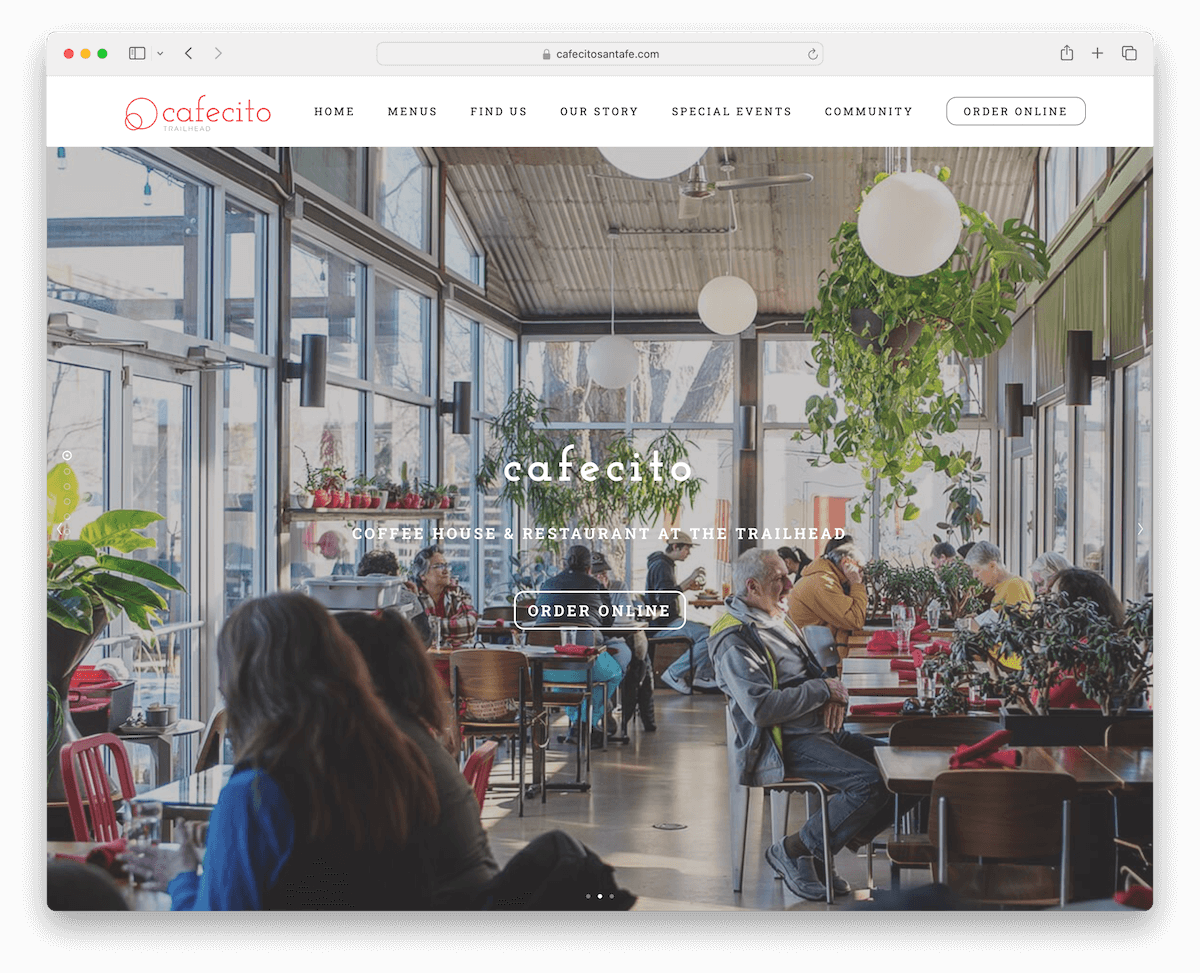 squarespace restaurant websites