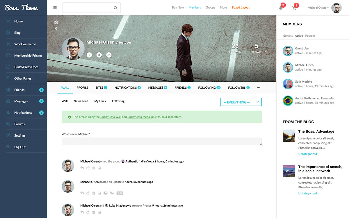 Best BuddyPress Themes
