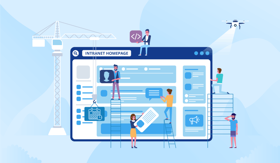 Successful intranet homepage design