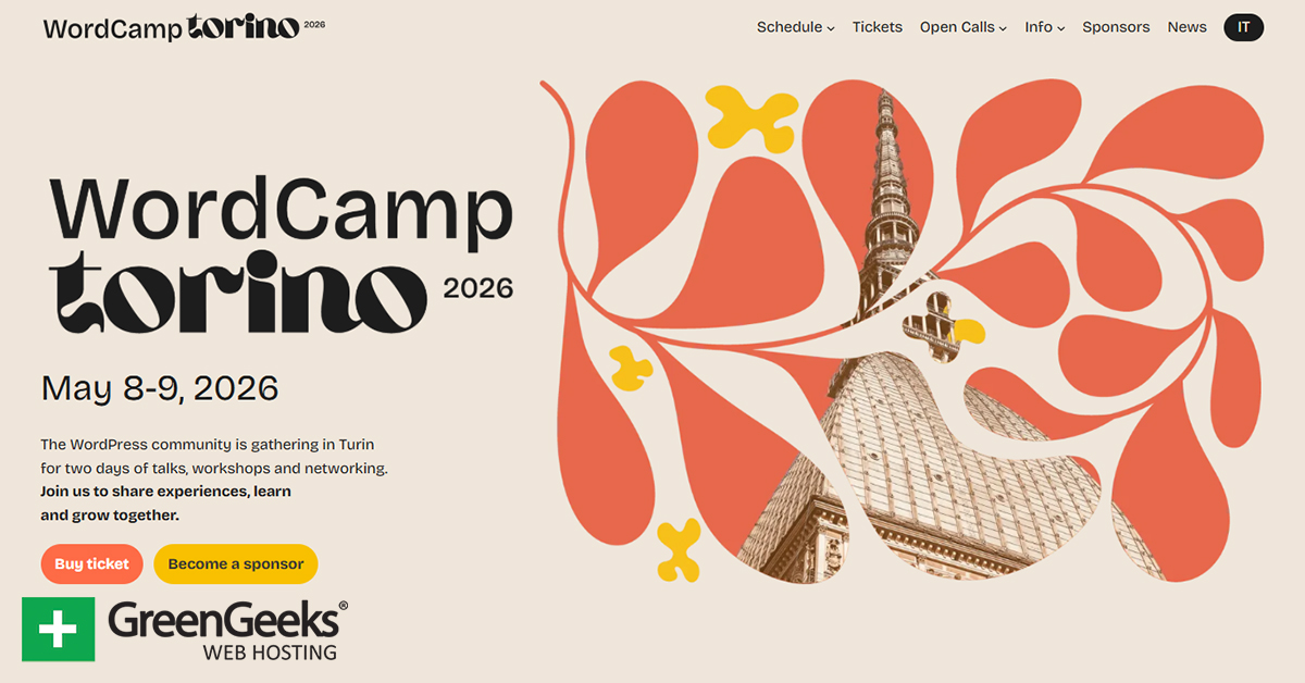 WordCamp Torino 2026