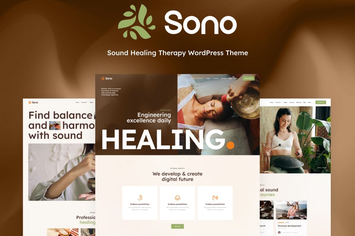 15 Best Reiki, Sound Healing, Meditation & Retreats WordPress Themes